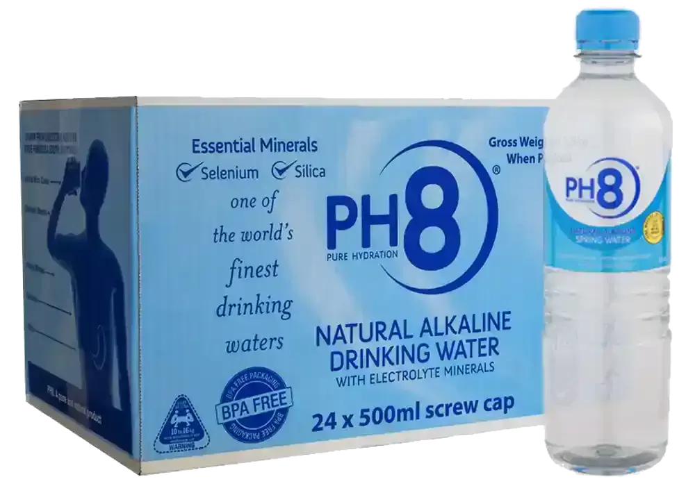 PH8 Alkaline 500ml Box - Hampton House